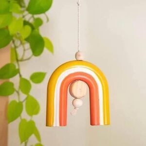 Flora Bunda Ceramic Hanging Rainbow